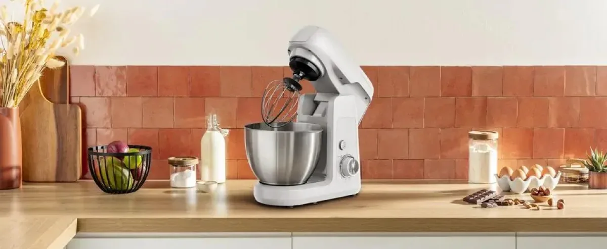 Планетарный миксер Tefal Bake Partner QB525B белый — фото 11