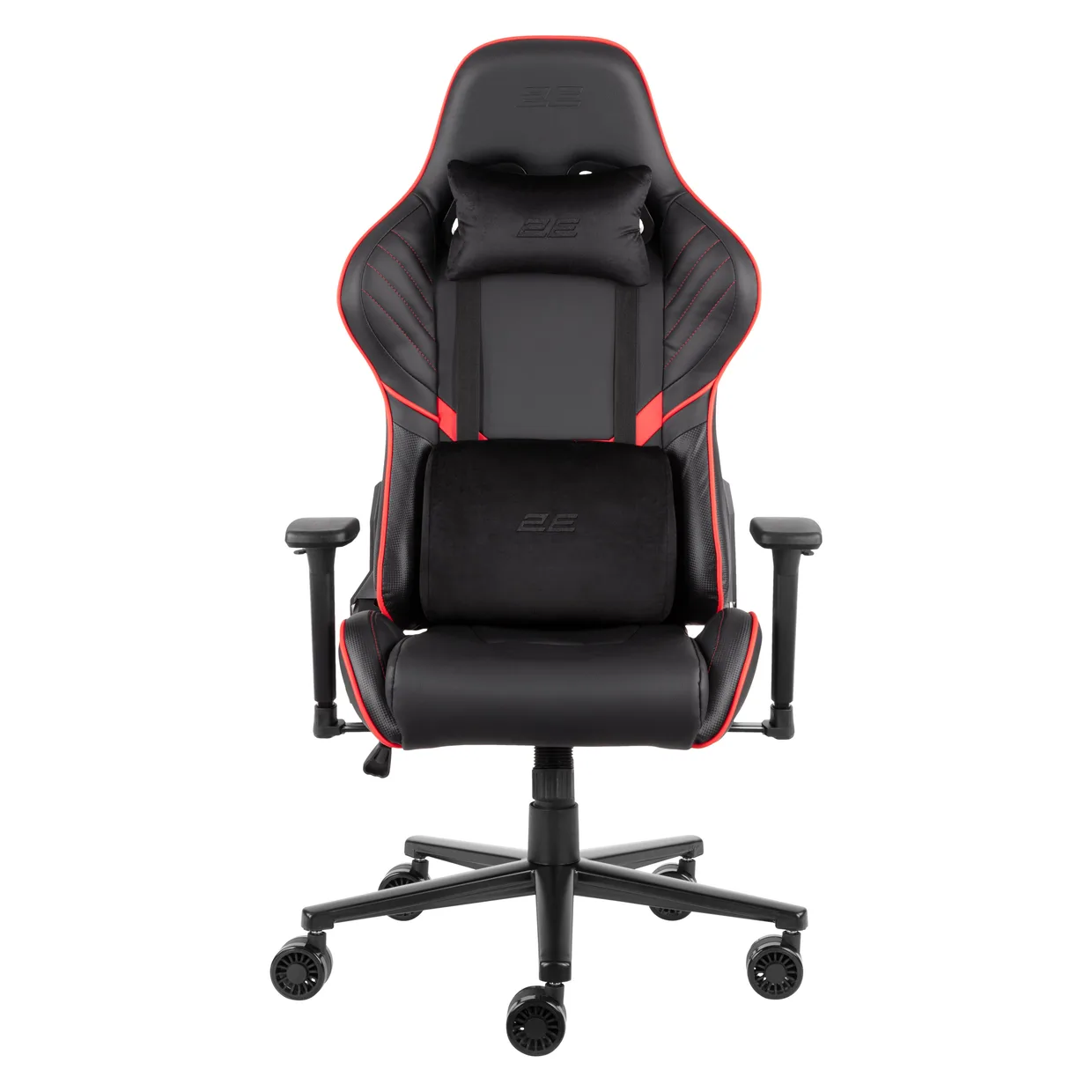 Игровое кресло 2E Gaming Hibagon II черно-красное — фото 7