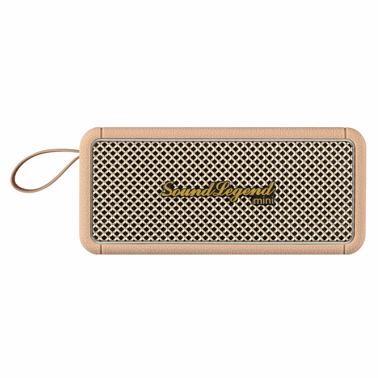 Портативная колонка 2E SoundLegend Mini коричневая — фото 2