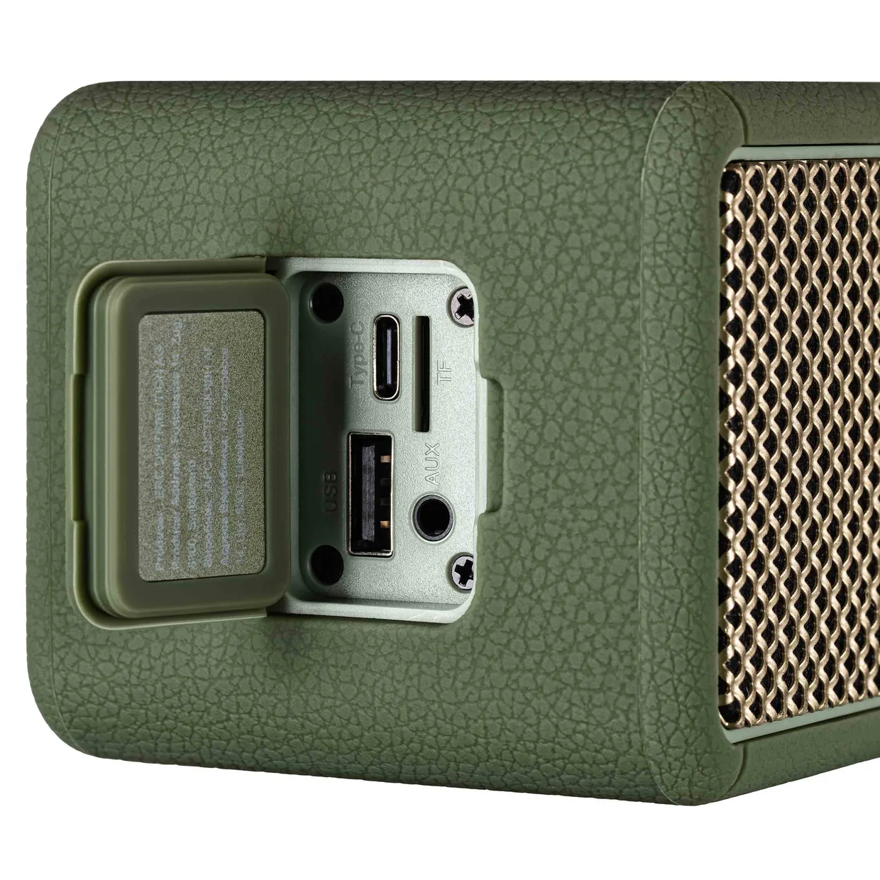 Портативная колонка 2E SoundLegend Mini зеленая — фото 9