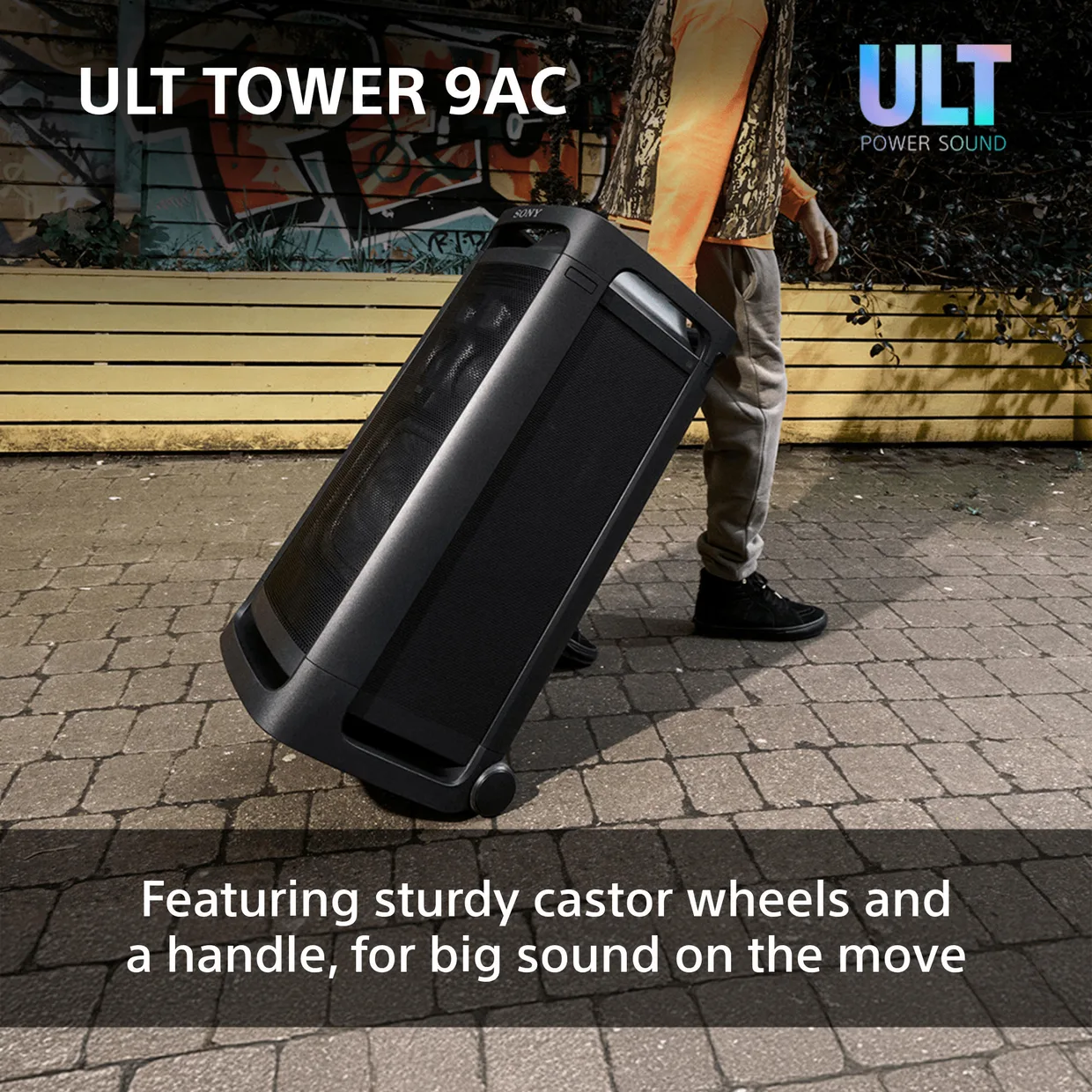 Party-колонка Sony ULT TOWER 9AC чорна — фото 13