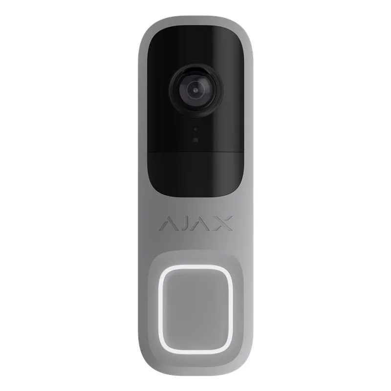 Відеодзвінок Ajax DoorBell сірий