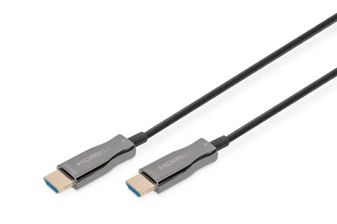 Кабель Digitus HDMI 2.0 4K AOC оптический 15 м черный (AK-330125-150-S)