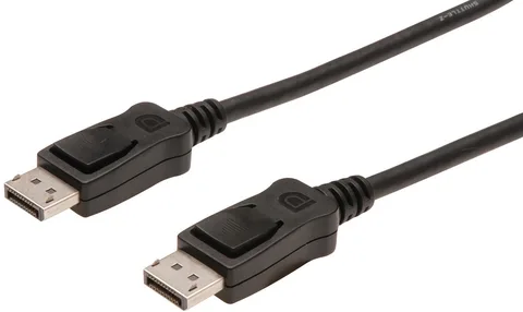 Кабель Digitus DisplayPort 1.2 4K 1 м черный (AK-340100-010-S)