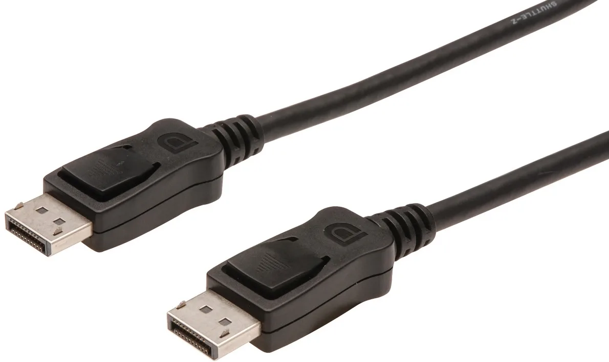 Кабель Digitus DisplayPort 1.2 4K 1 м черный (AK-340100-010-S)