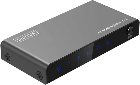Видеосплиттер Digitus HDMI 1×2 4K 60 Гц черный (DS-55336)