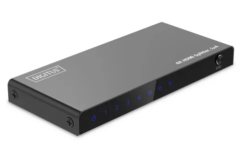 Видеосплиттер Digitus HDMI 1×4 4K 60 Гц черный (DS-55337)