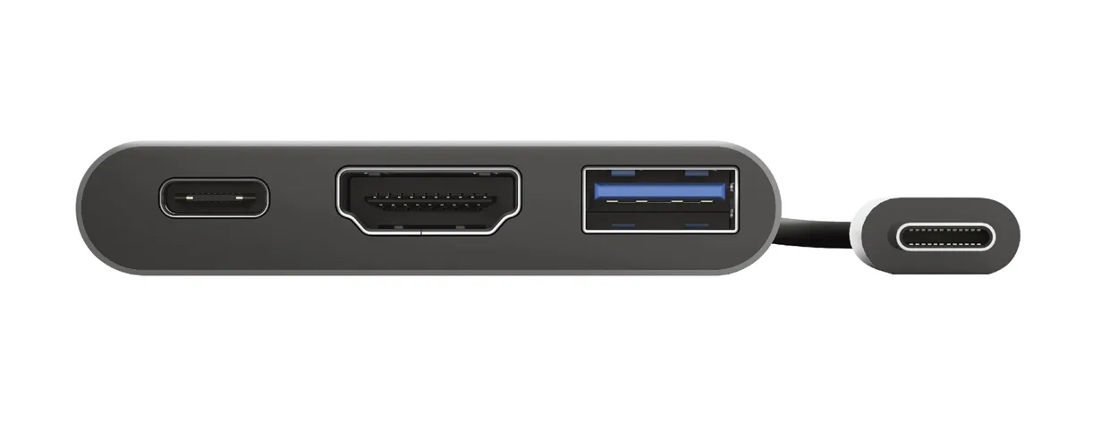 USB-C хаб Trust Dalyx 3-в-1 (USB-A, USB-C PD, HDMI) (23772) — фото 6