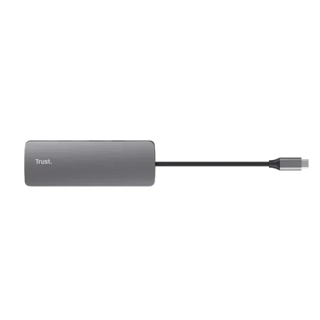 USB-C хаб Trust Dalyx 8-в-1 (HDMI, RJ-45, SD) серый (25672) — фото 6