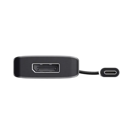 USB-C хаб Trust Dalyx 7-в-1 (2×HDMI, DisplayPort) серый (25661) — фото 6