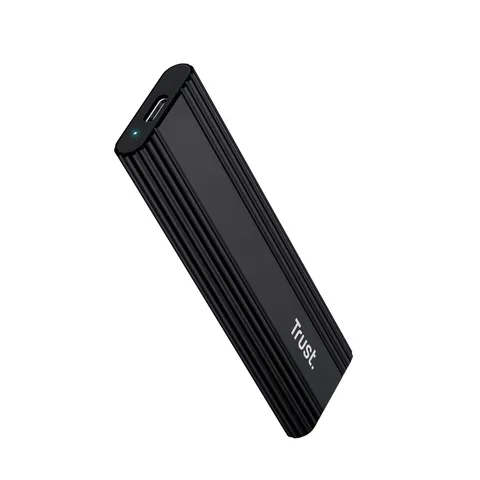 Карман для SSD Trust M.2 USB-C 10 Гбит/с черный (25806)