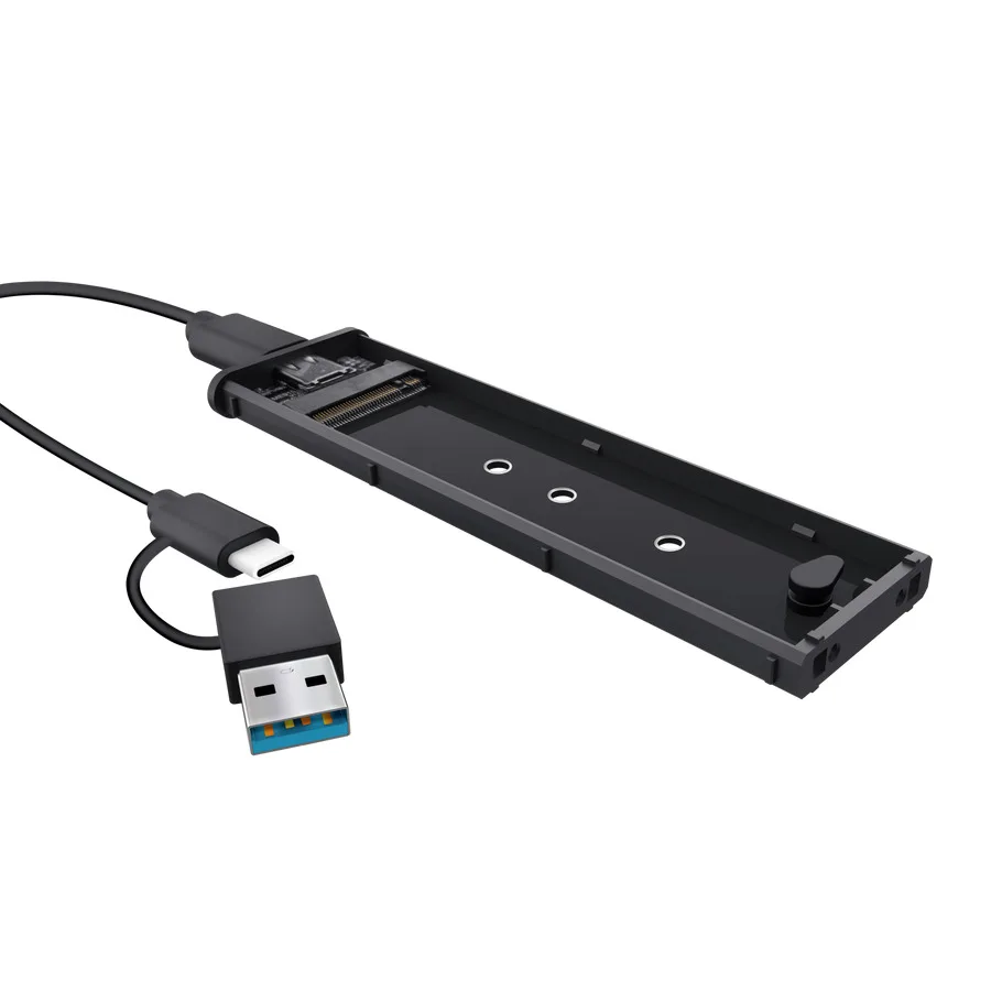 Карман для SSD Trust M.2 USB-C 10 Гбит/с черный (25806) — фото 3