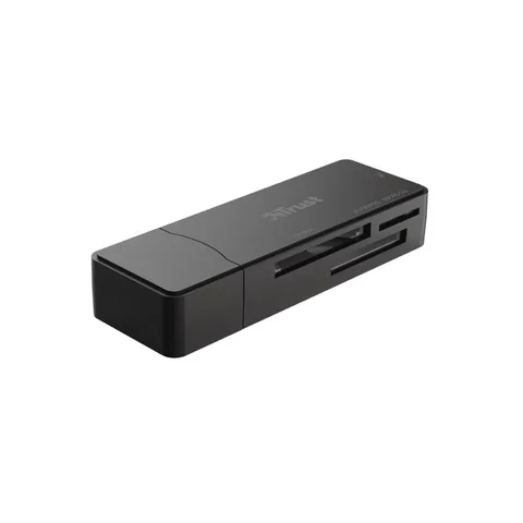 Кардридер Trust Nanga USB-A 3.2 черный (21935)
