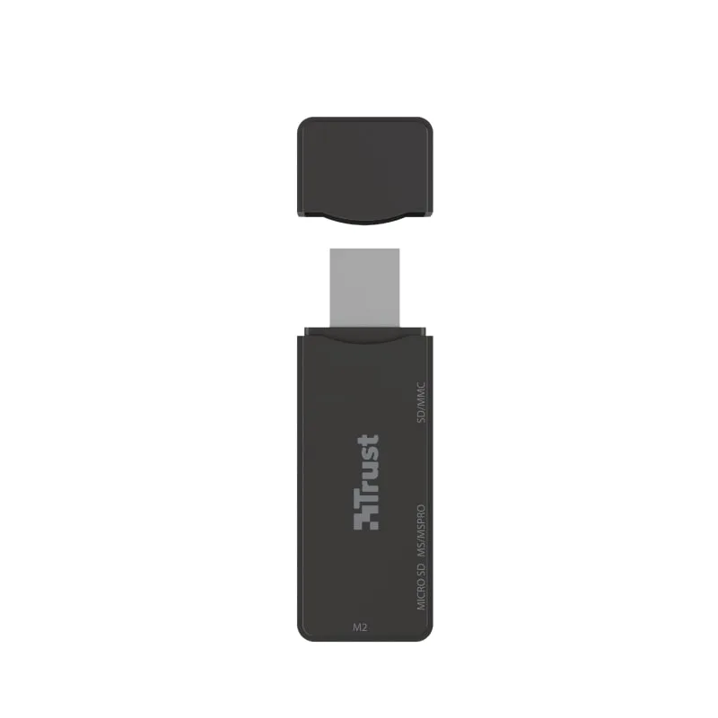Кардридер Trust Nanga USB-A 3.2 черный (21935) — фото 4