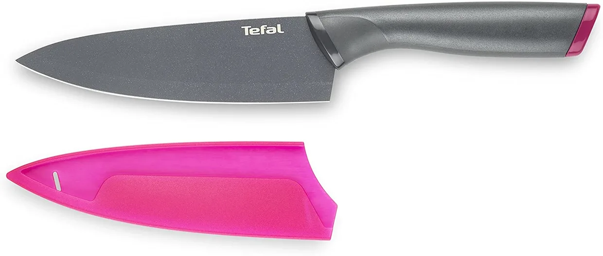 Нож поварской Tefal Fresh Kitchen 15 см с чехлом (K1220304)
