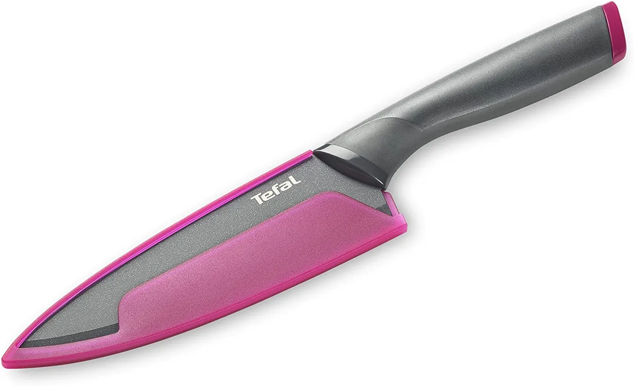 Нож поварской Tefal Fresh Kitchen 15 см с чехлом (K1220304) — фото 3