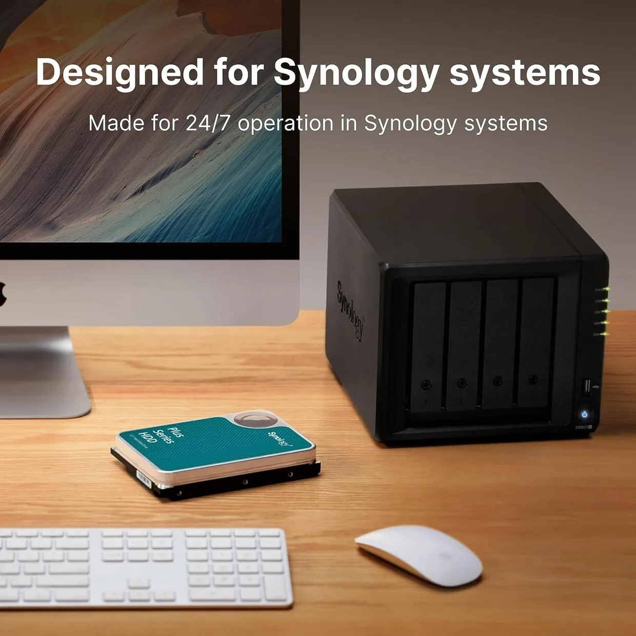 Жесткий диск (HDD) 3.5" SATA 20TB Synology Plus 7200rpm (HAT3320-20T) — фото 3