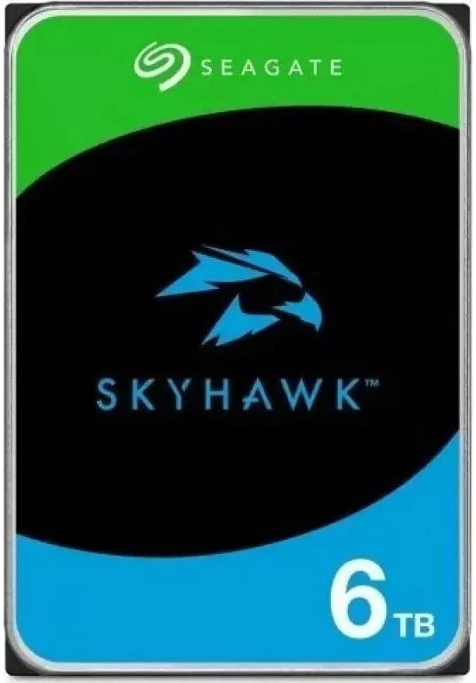 Жесткий диск (HDD) 3.5" SATA 6TB Seagate SkyHawk 256MB (ST6000VX009)