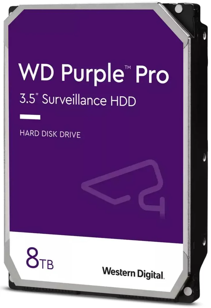 Жорсткий диск (HDD) 3.5" SATA 8TB WD Purple Pro 7200rpm/256MB (WD8002PURP) — фото 2