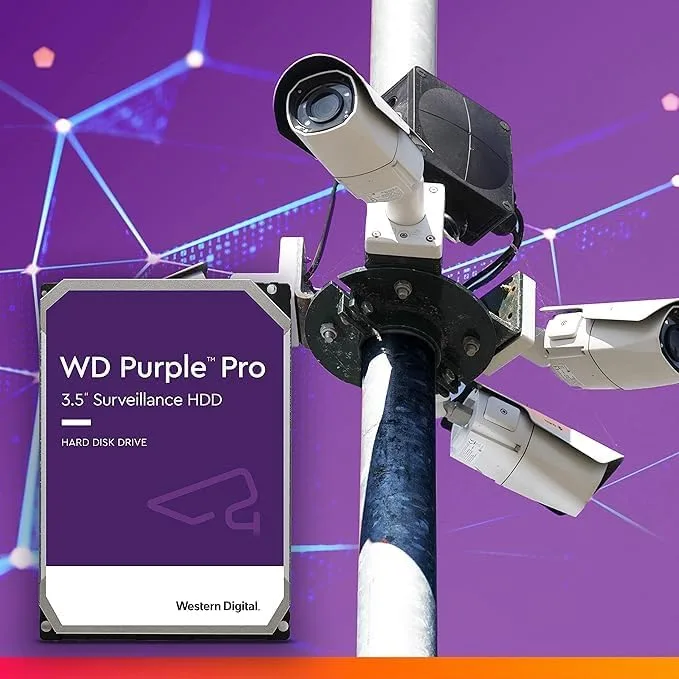 Жесткий диск (HDD) 3.5" SATA 10TB WD Purple Pro 7200rpm/512MB (WD102PURP) — фото 2