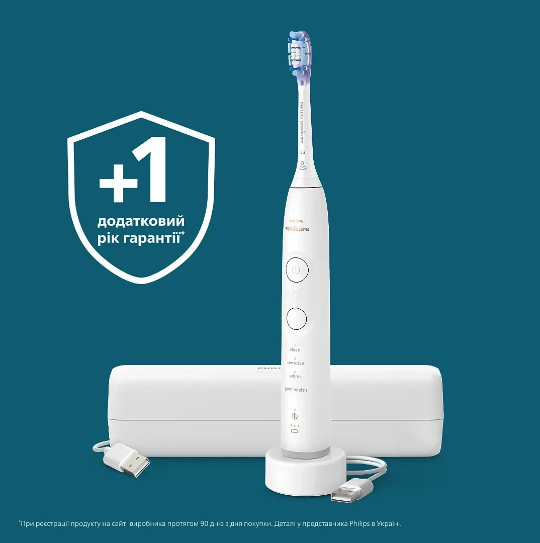 Електрична зубна щітка Philips Sonicare 7100 HX7420/01 — фото 15