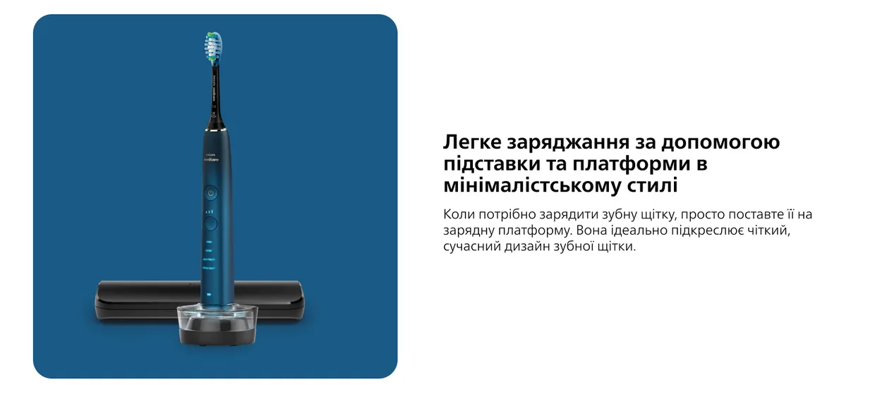 Електрична зубна щітка Philips Sonicare DiamondClean 9000 HX9911/88 — фото 16