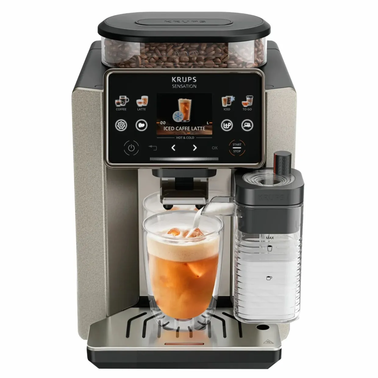 Кавомашина Krups Sensation Elite Hot&Cold EA917EE0