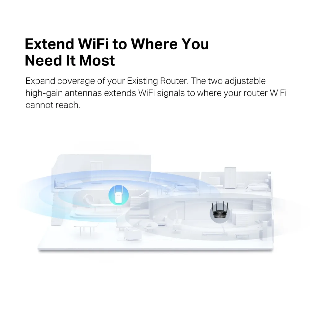 Підсилювач Wi-Fi (ретранслятор) Mercusys ME60X — фото 6