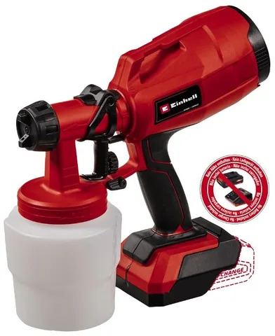 Краскораспылитель аккумуляторный Einhell TC-SY 18/60 Li Solo (4260025)