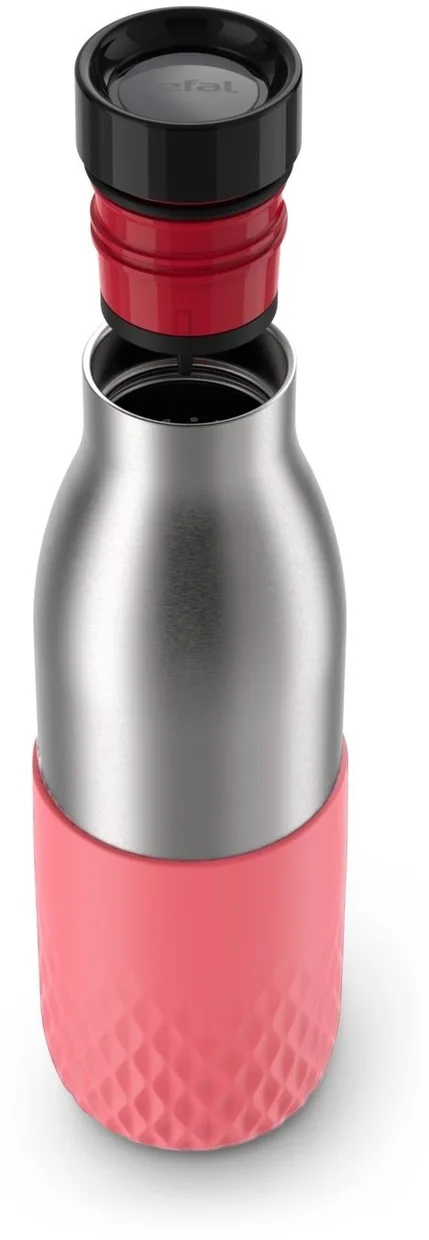 Термопляшка Tefal Bludrop Sleeve 500ml (N3110810) Coral — фото 3