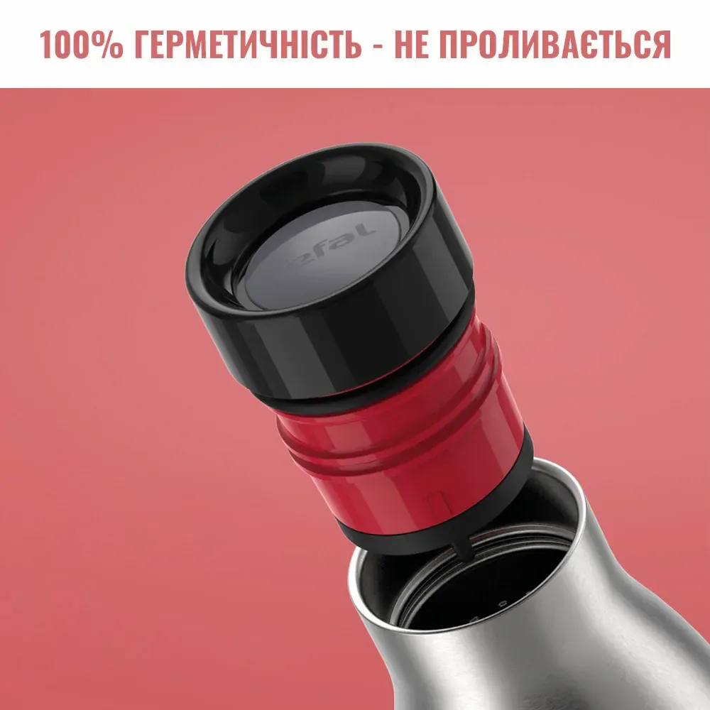 Термопляшка Tefal Bludrop Sleeve 500ml (N3110810) Coral — фото 9