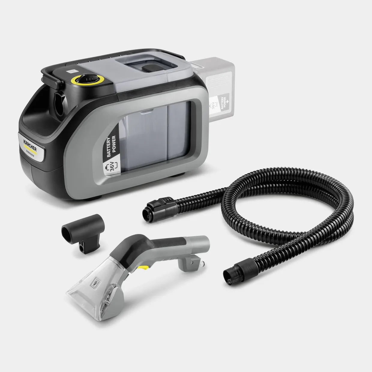 Пилосос професійний акумуляторний Karcher Puzzi 2/1 Bp (1.101-750.0) без АКБ та ЗП — фото 4
