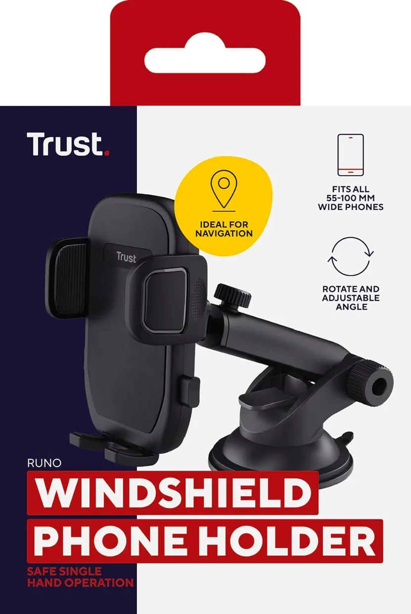 Автодержатель Trust Runo Windscreen (24984) Black — фото 12
