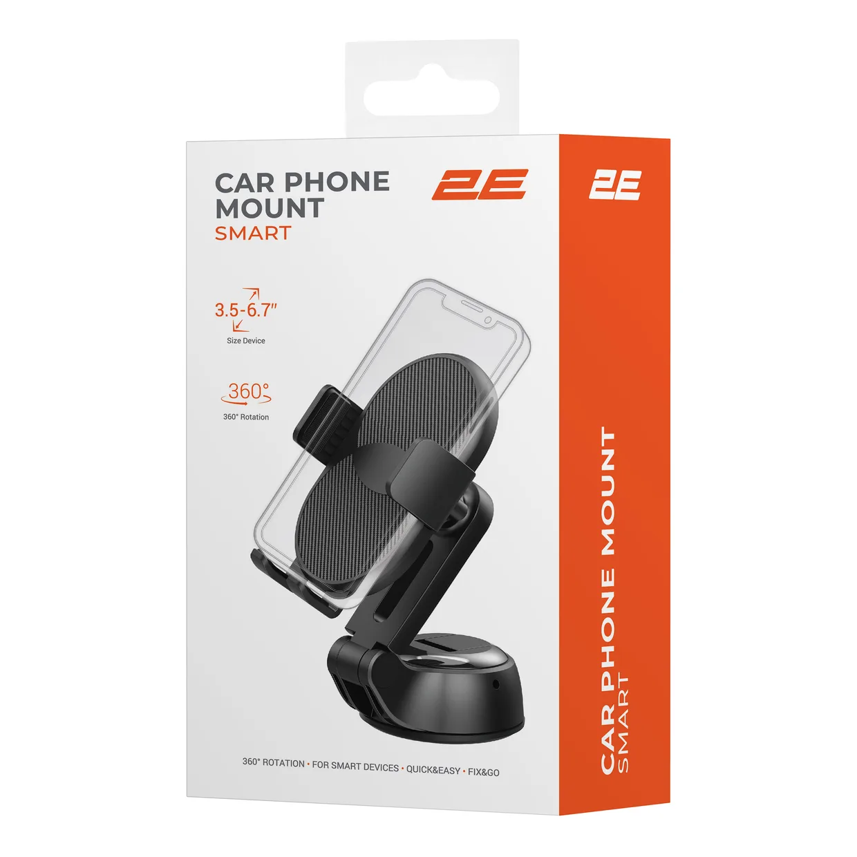 Автодержатель 2E Smart (2E-WCQ01-14) Black — фото 8