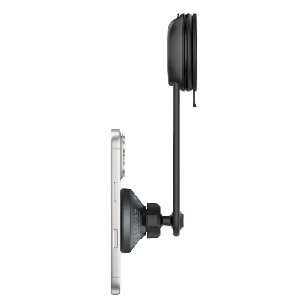 Автодержатель Belkin Qi2 15W с беспроводной зарядкой (WIC012HQBK) Black — фото 4