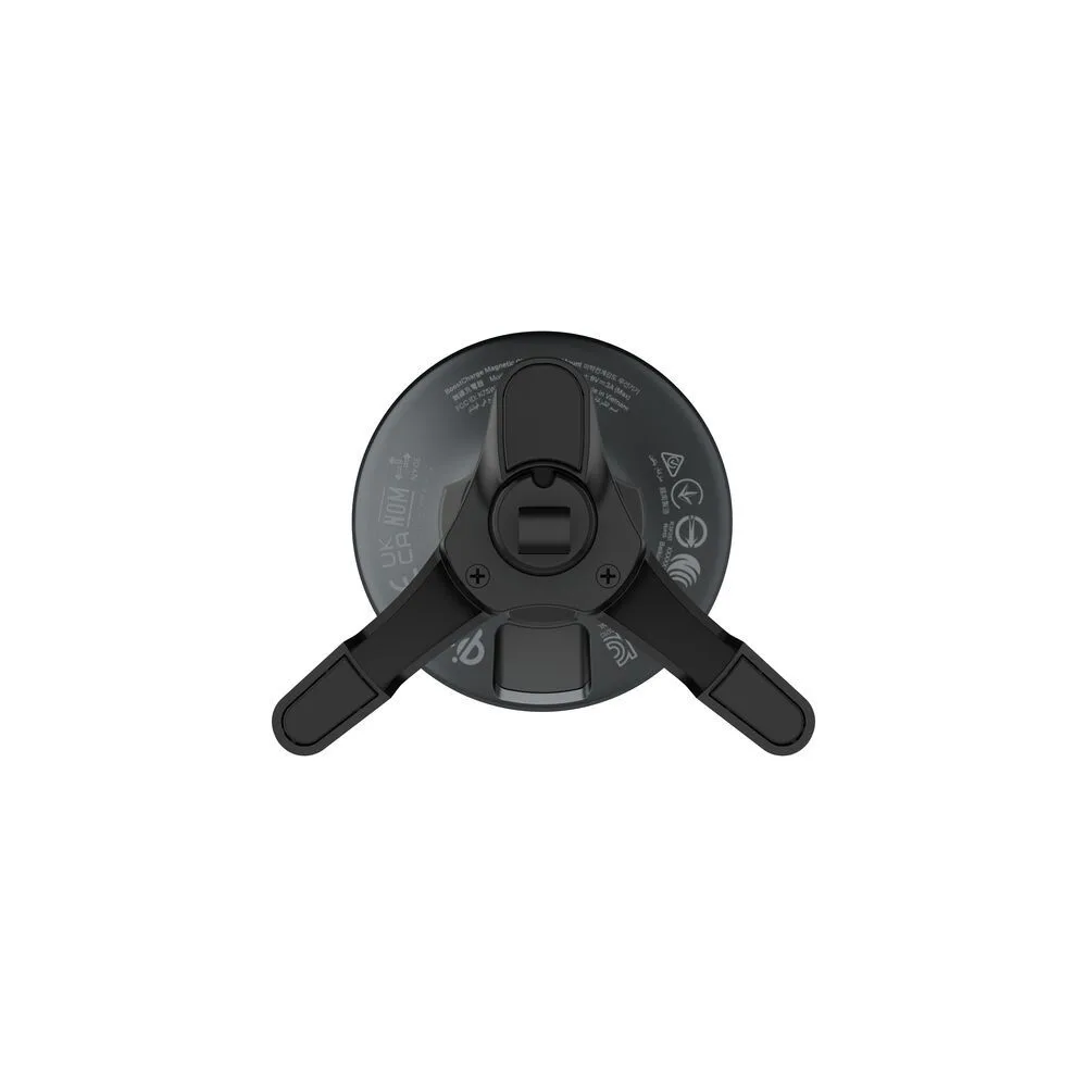 Автодержатель Belkin Qi2 15W с беспроводной зарядкой (WIC012HQBK) Black — фото 5