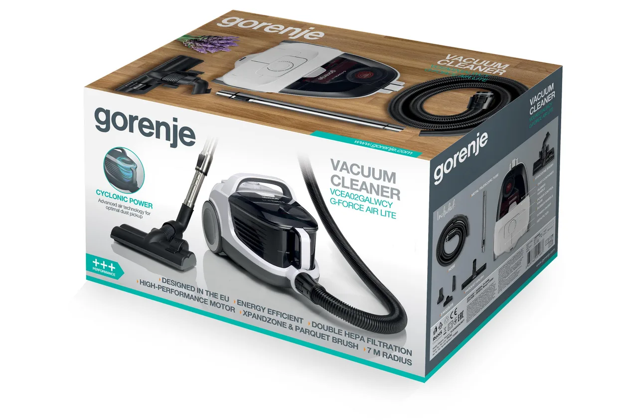 Пылесос контейнерный Gorenje VCEA02GALWCY — фото 5