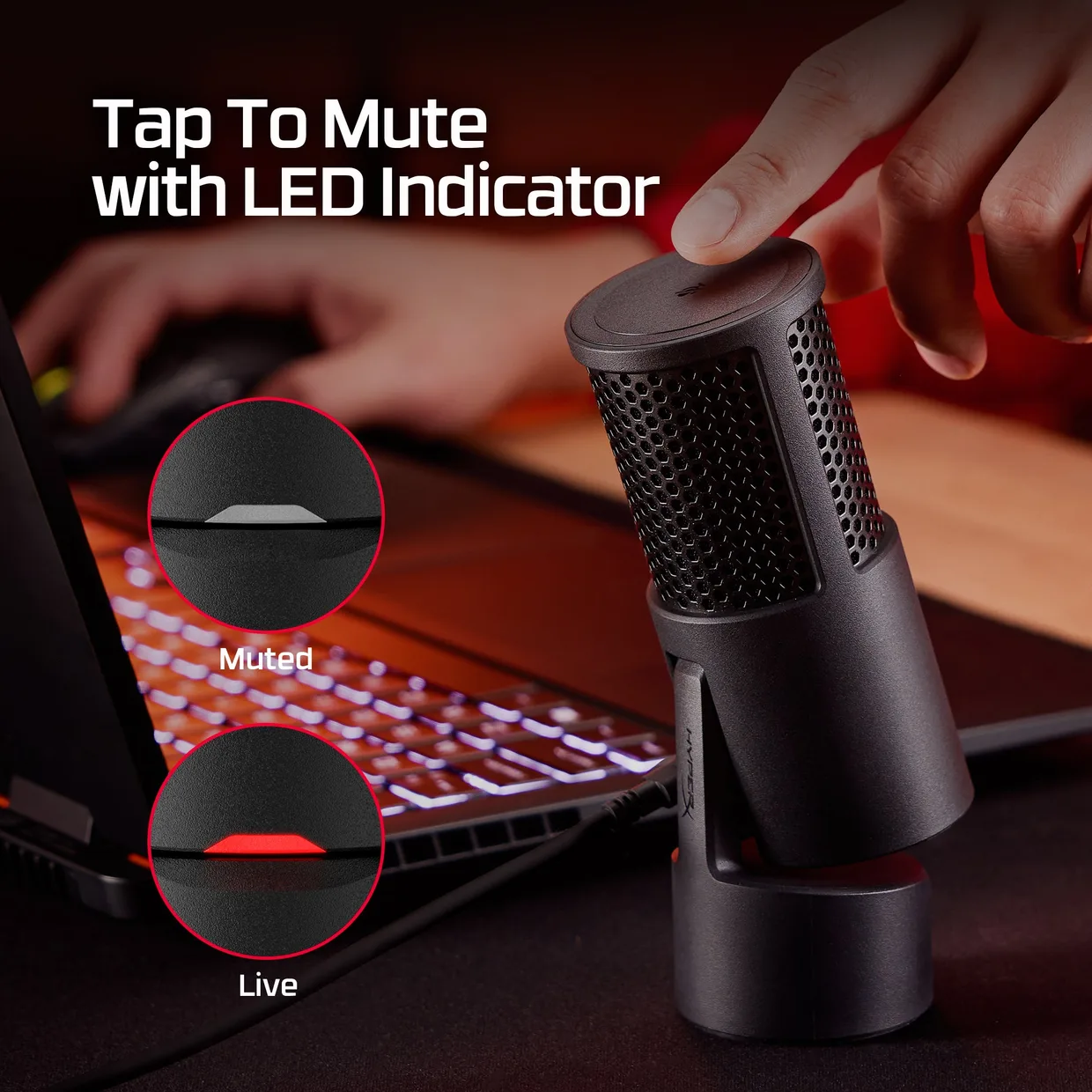 Микрофон HyperX SoloCast 2 (AR0A0AA) — фото 5