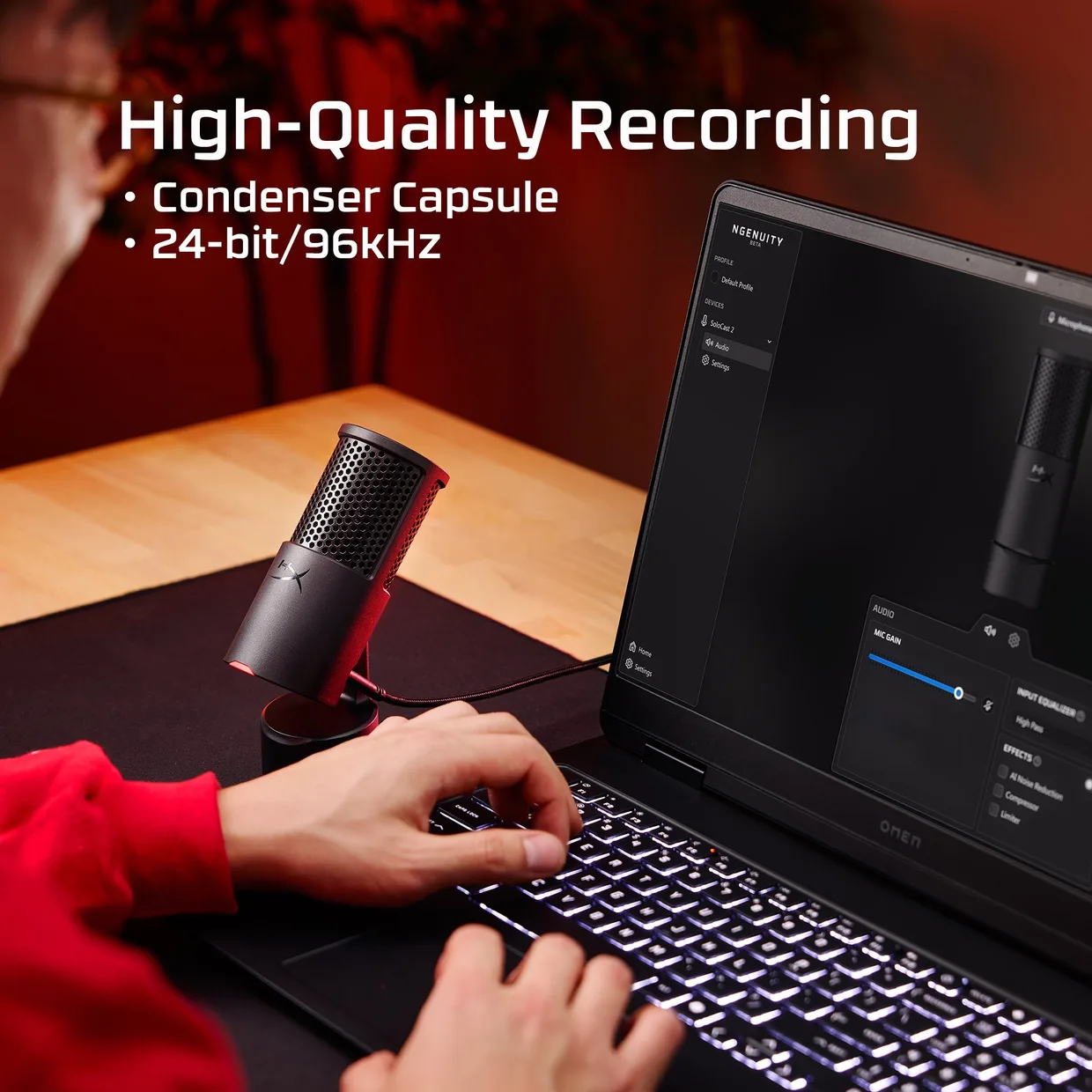 Микрофон HyperX SoloCast 2 (AR0A0AA) — фото 9
