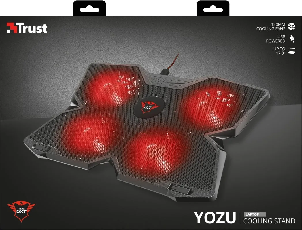 Охолоджувальна підставка для ноутбука Trust GXT 278 Yozu (20817) — фото 8