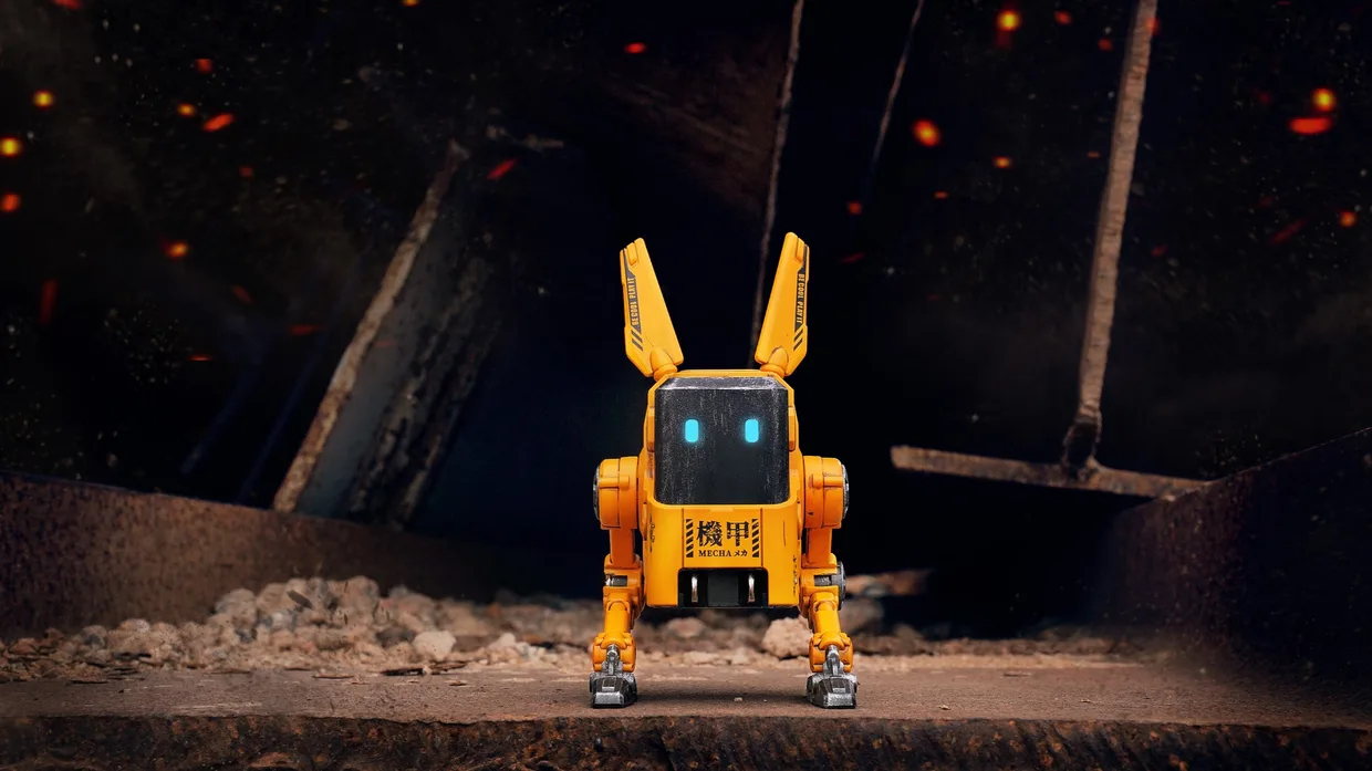 Мережевий зарядний пристрій GravaStar Alpha65 65 Вт GaN 2×USB-C + USB-A War-Damaged Yellow — фото 12