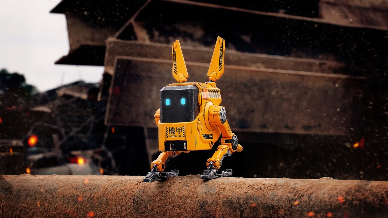Мережевий зарядний пристрій GravaStar Alpha65 65 Вт GaN 2×USB-C + USB-A War-Damaged Yellow — фото 20