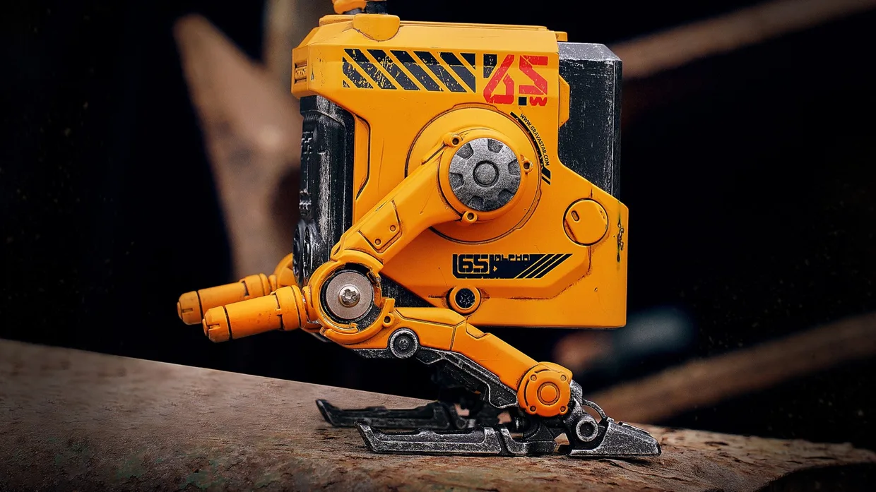 Мережевий зарядний пристрій GravaStar Alpha65 65 Вт GaN 2×USB-C + USB-A War-Damaged Yellow — фото 23