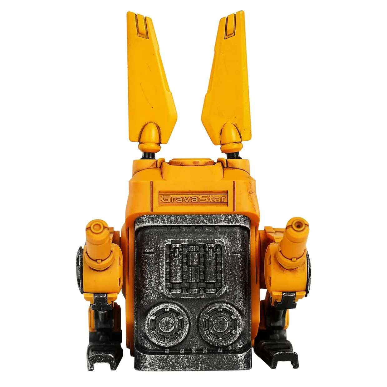 Мережевий зарядний пристрій GravaStar Alpha65 65 Вт GaN 2×USB-C + USB-A War-Damaged Yellow — фото 29