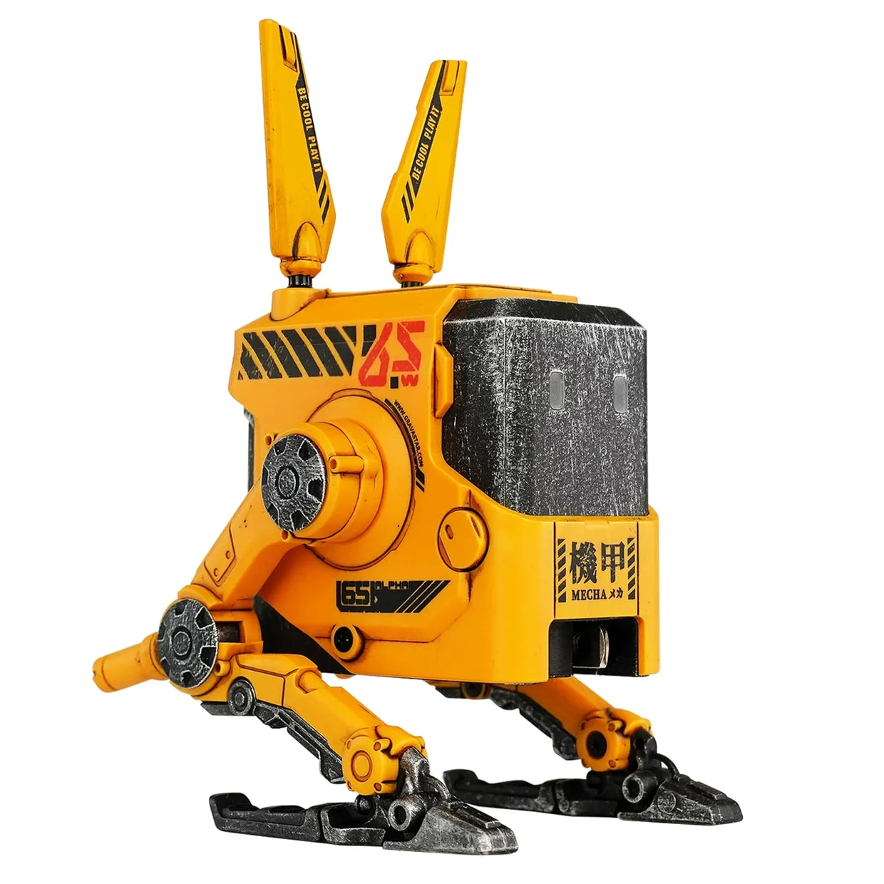 Мережевий зарядний пристрій GravaStar Alpha65 65 Вт GaN 2×USB-C + USB-A War-Damaged Yellow — фото 33