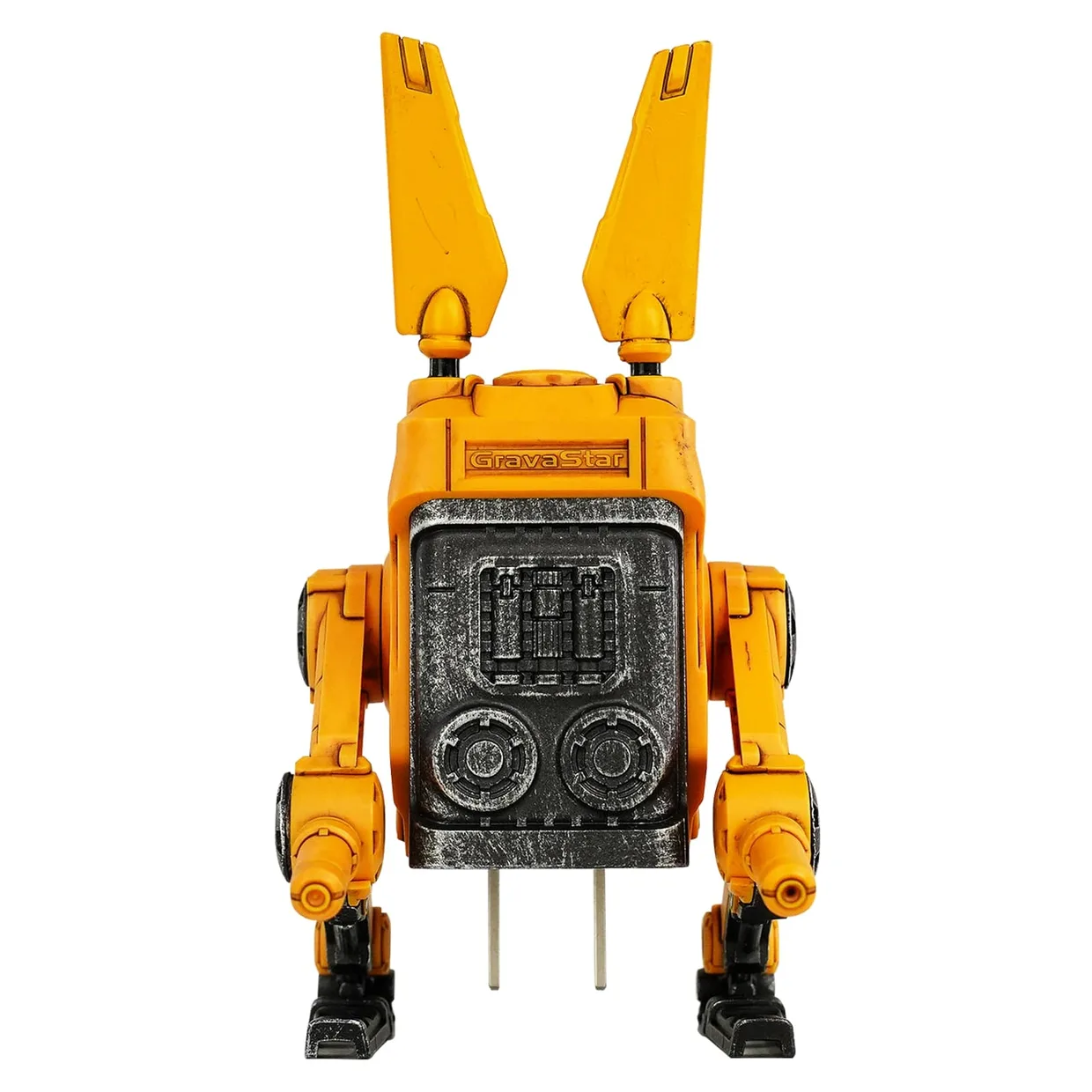 Мережевий зарядний пристрій GravaStar Alpha65 65 Вт GaN 2×USB-C + USB-A War-Damaged Yellow — фото 37