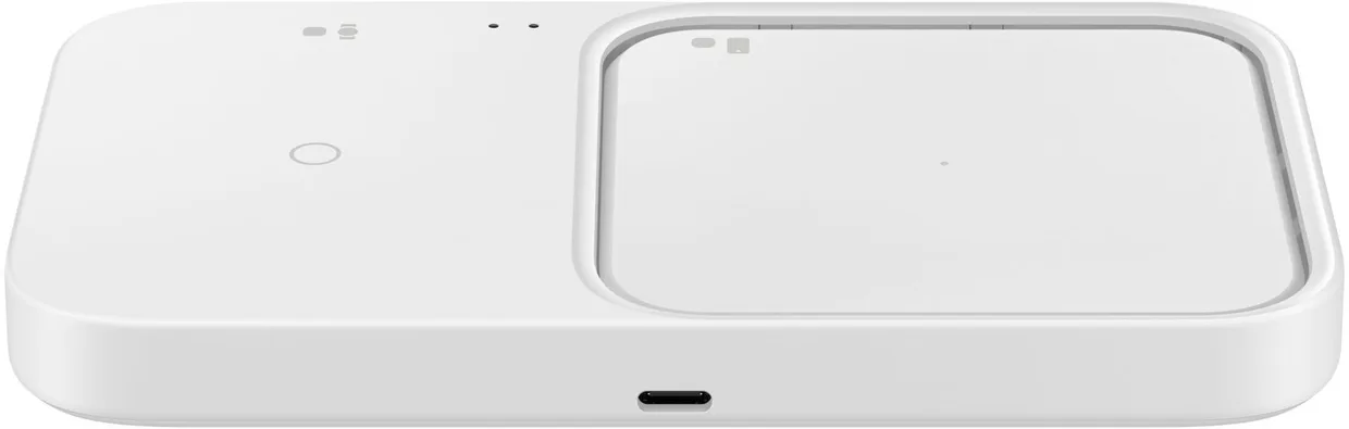 Бездротовий зарядний пристрій Samsung Duo 15W White (EP-P5400BWEGEU) — фото 2