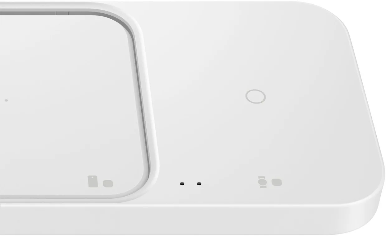 Бездротовий зарядний пристрій Samsung Duo 15W White (EP-P5400BWEGEU) — фото 4