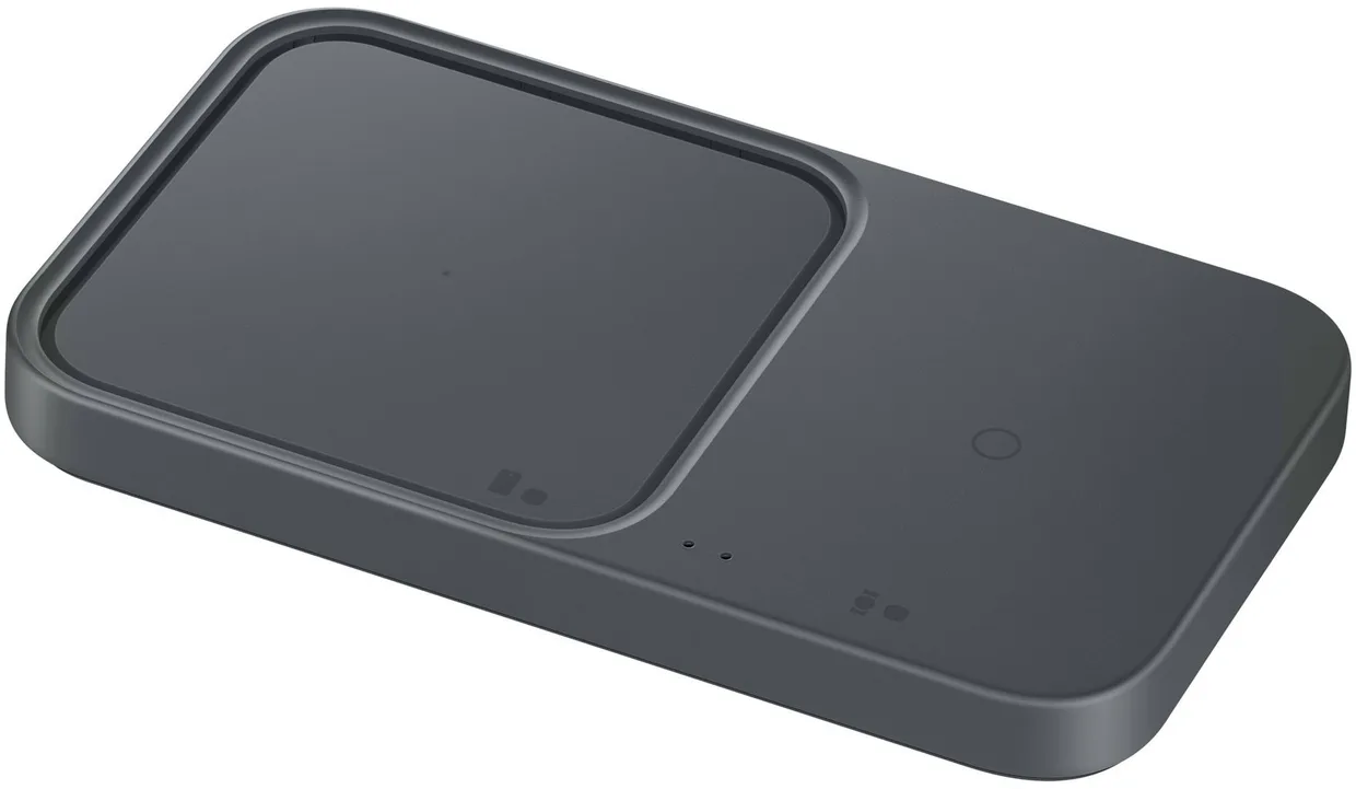 Бездротовий зарядний пристрій Samsung Duo 15W Dark Gray (EP-P5400BBEGEU) — фото 3
