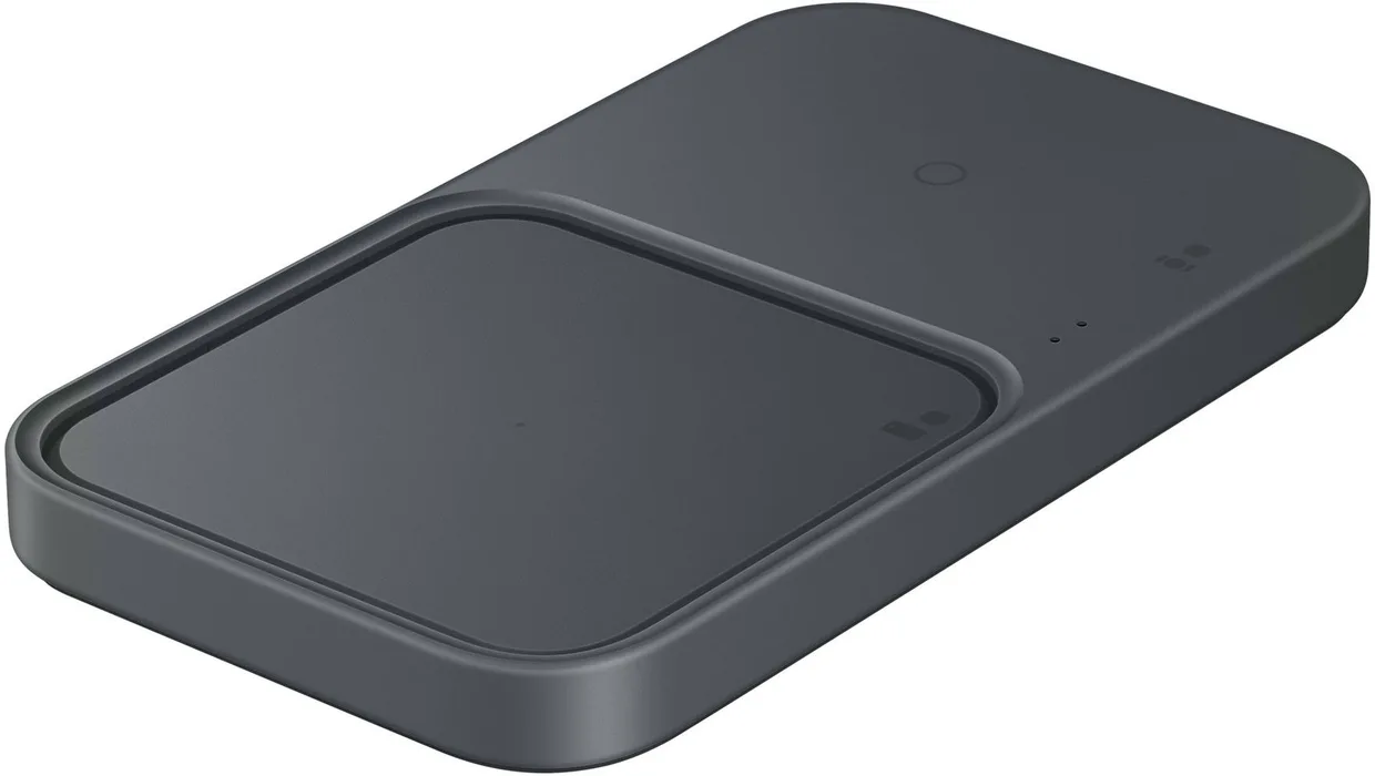 Бездротовий зарядний пристрій Samsung Duo 15W Dark Gray (EP-P5400BBEGEU) — фото 4
